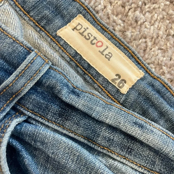 Pistola | Distressed Denim Jeans Style P8660SF Size 26 - Picture 3 of 5